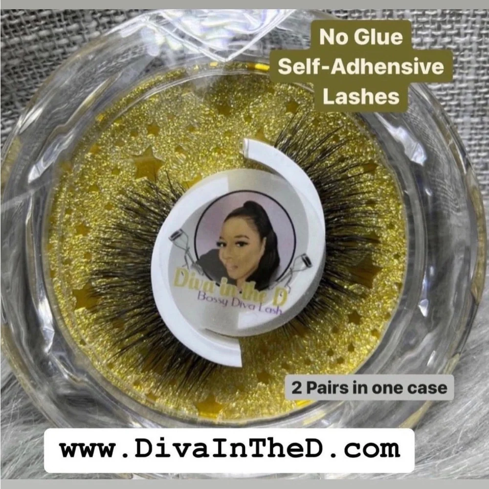 No Glue lashes and lash glue eyeliner pen